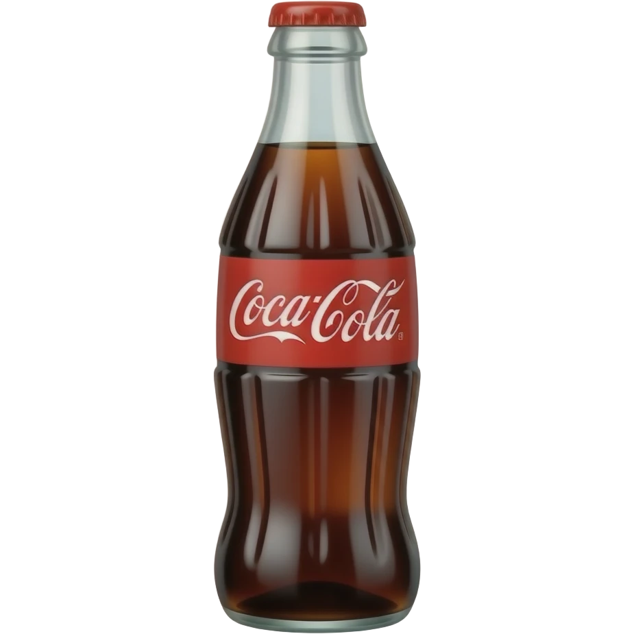 Botella Coca cola emoji