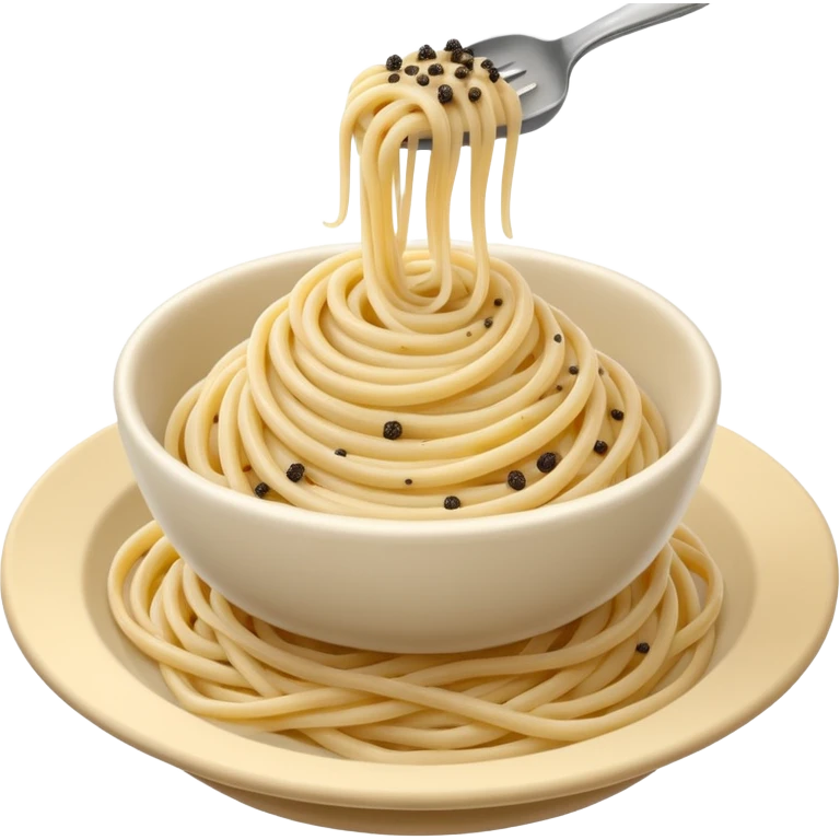Cacio e pepe emoji