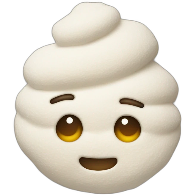 winking mound of flour   emoji