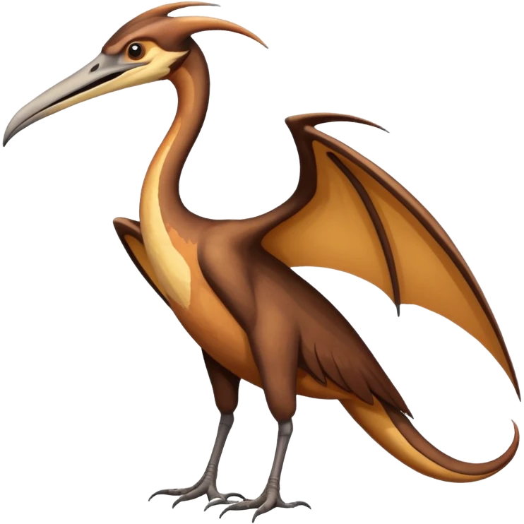 Make a quetzalcoatlus accurate  emoji