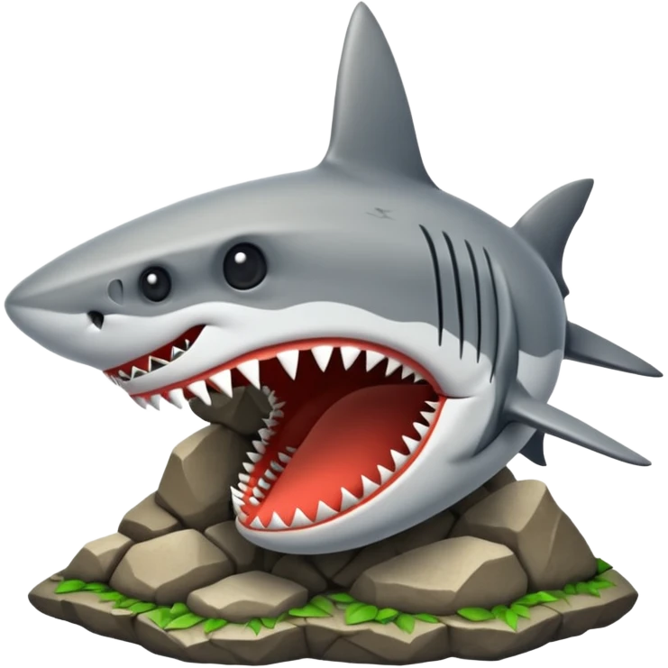 Shark Tooth Fossilized Imprints emoji