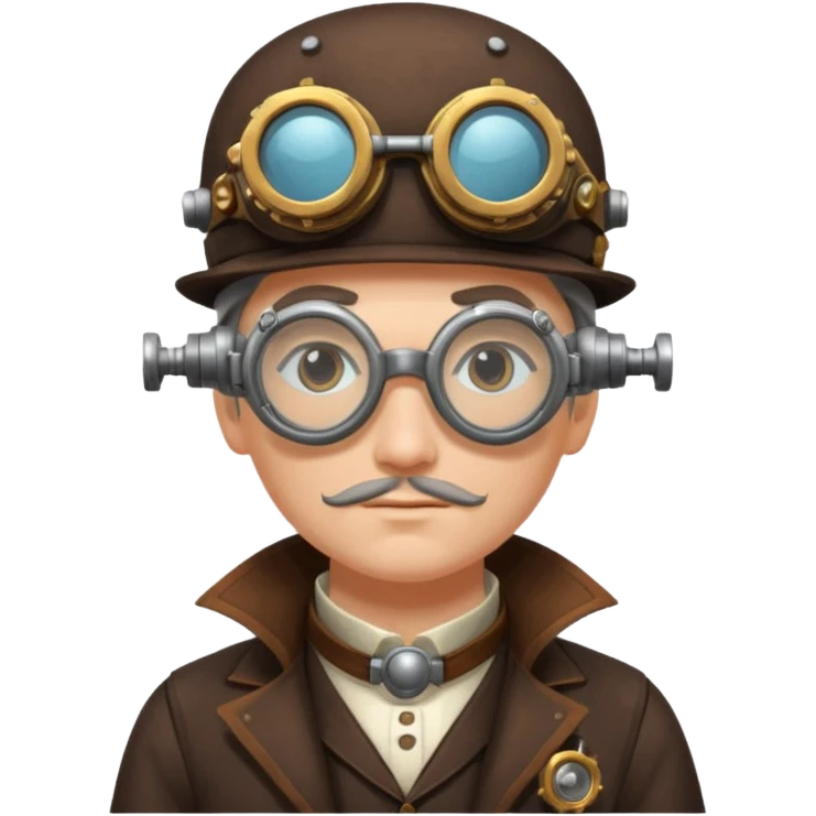 Steampunk Inventor emoji