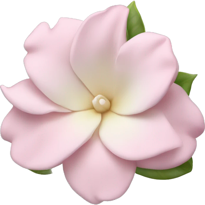 Light pink gardenia emoji