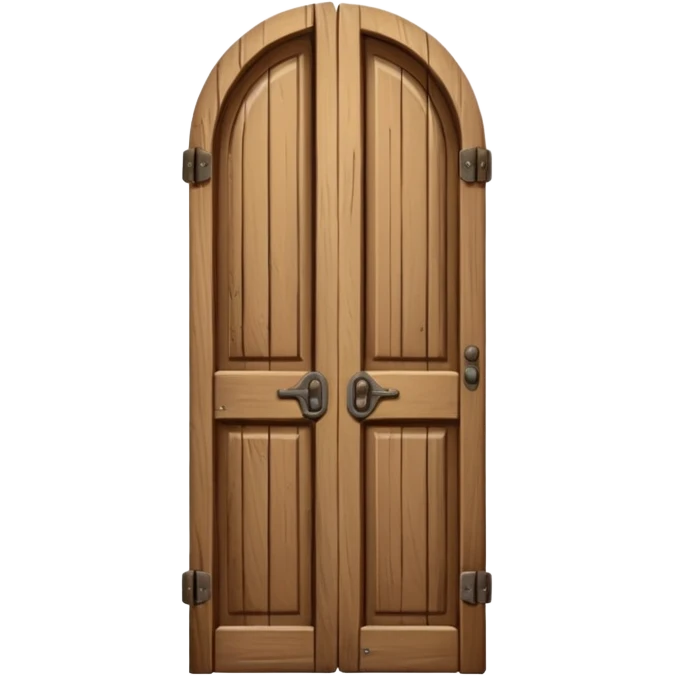 opened door from side emoji