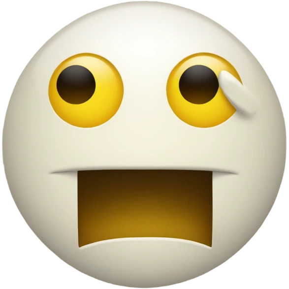 Emoji looking to side peering with one eye emoji