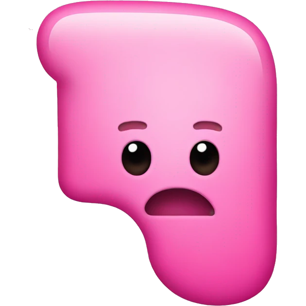 Pink exclamation mark emoji