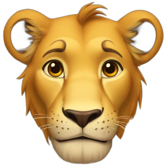 Simba emoji