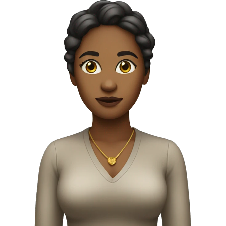 Create a woman that is a LEO with zodiac sign being obvious with how she looks  emoji