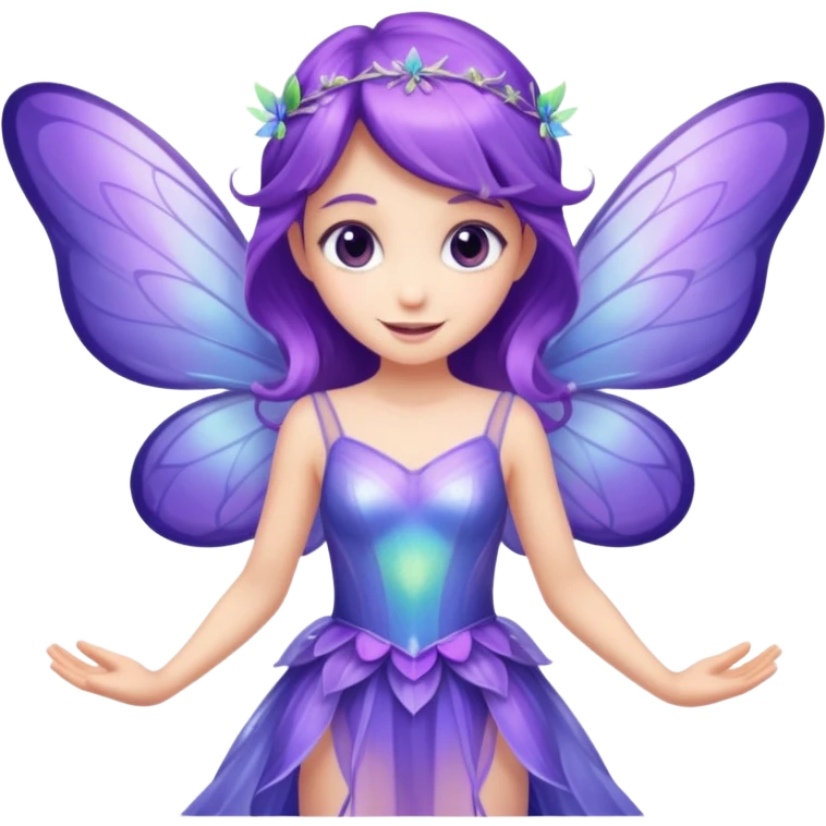 purple fairies emoji
