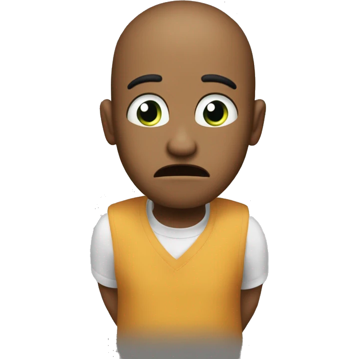 shaking my head and saying “why me?!” emoji