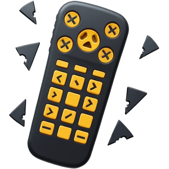Broken Remote emoji