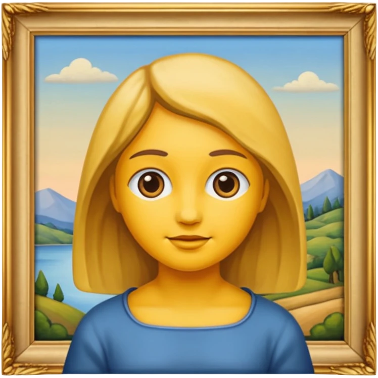 famous painting emoji