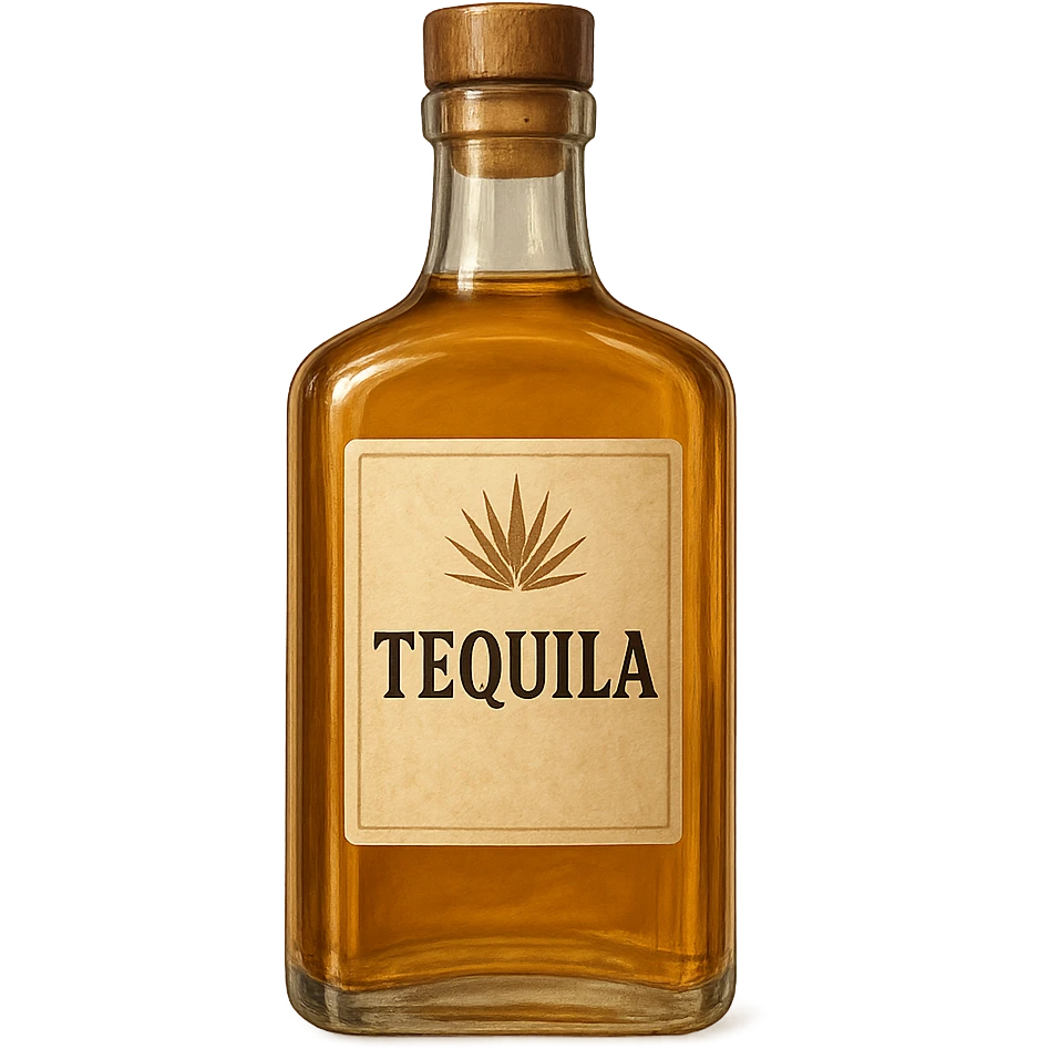 A bottle of tequila emoji