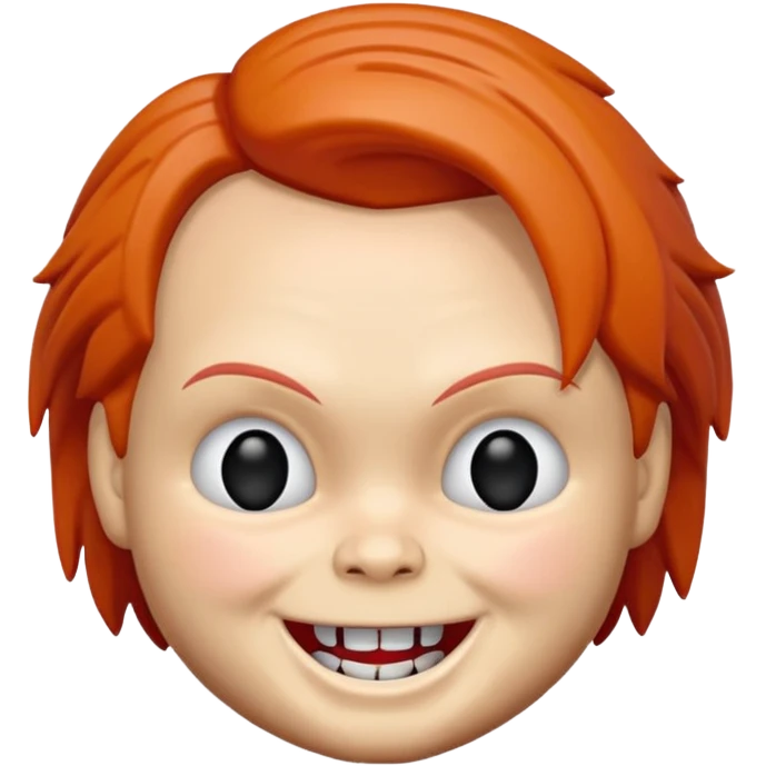 Un emojin de chuky emoji