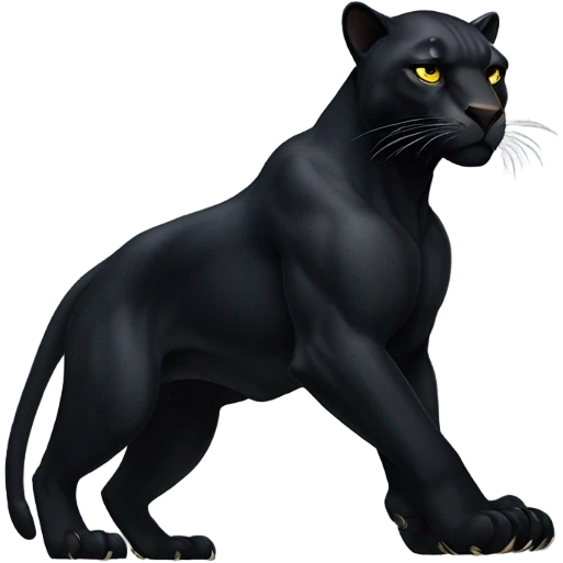 black panther  emoji