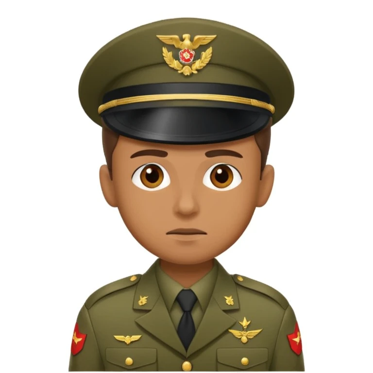 Soldier doing warcrimes emoji