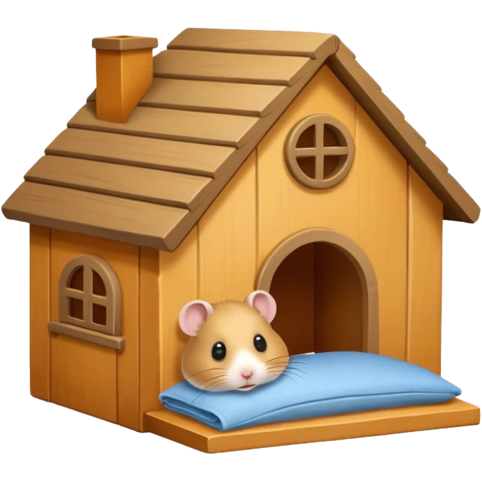 hamster house emoji