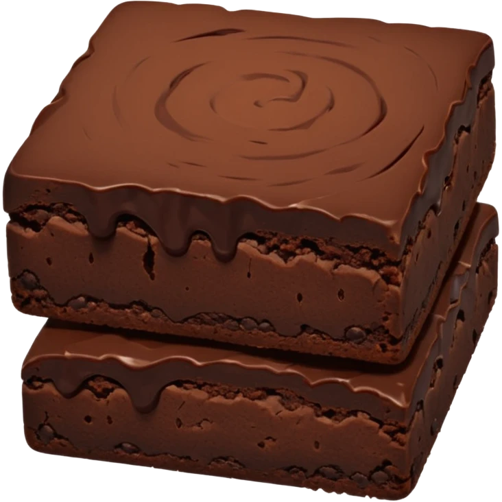 Chocolate Brownie emoji