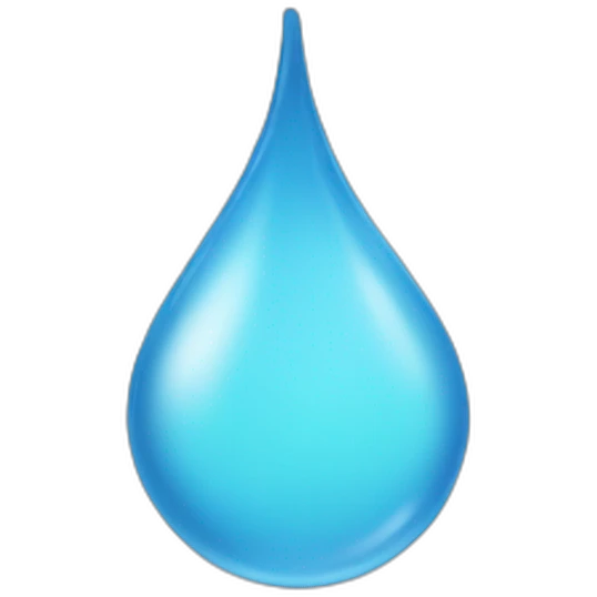 water drops emoji
