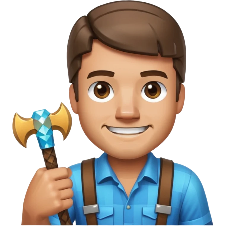 Steve Minecraft emoji