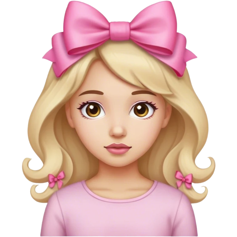 Girly girl emoji
