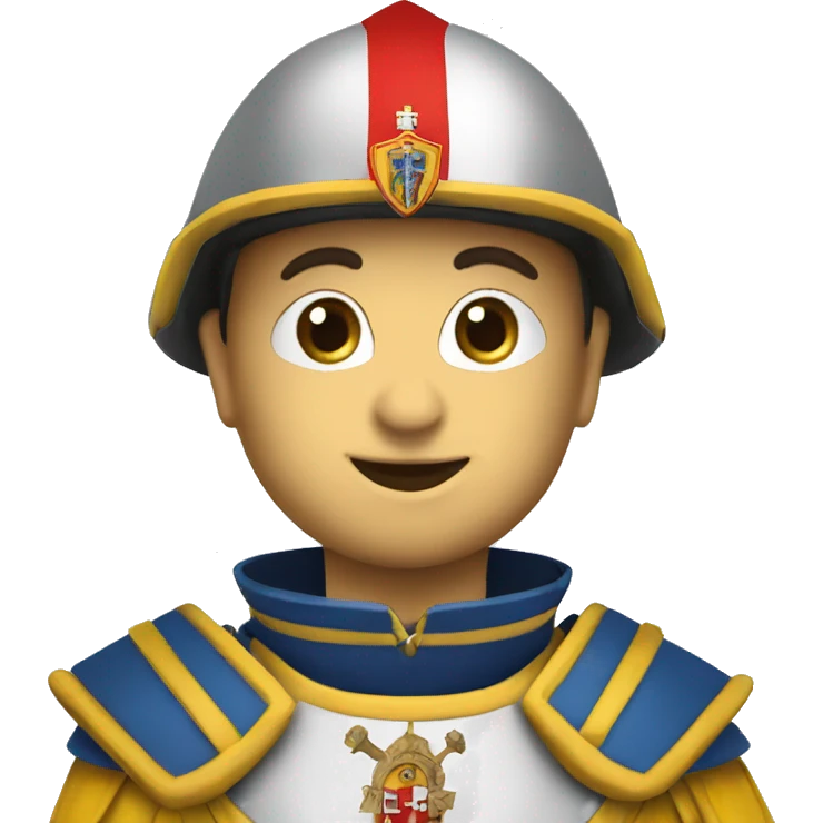 Pontifical Swiss Guard emoji