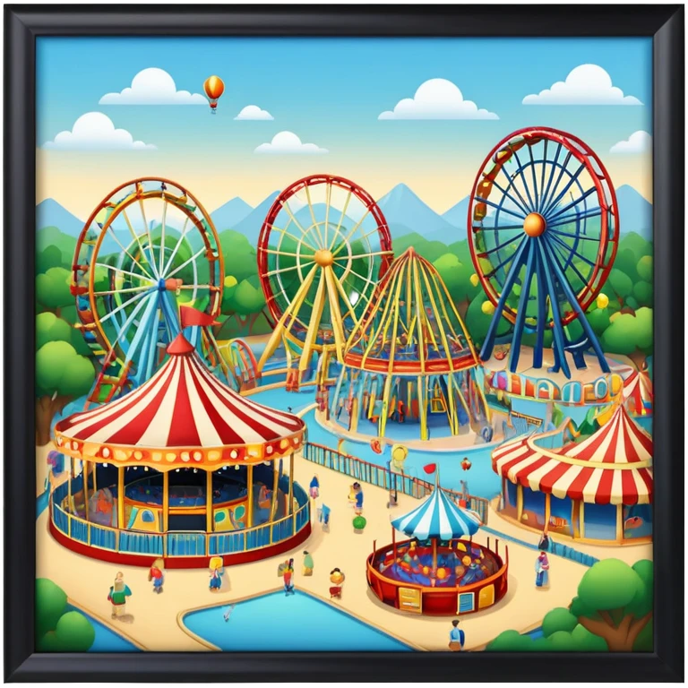 Parc attraction  emoji