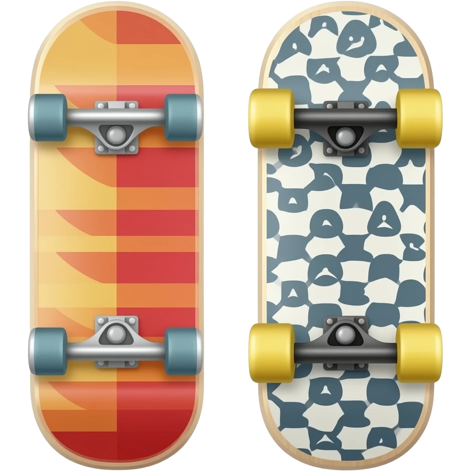1 skateboard emoji