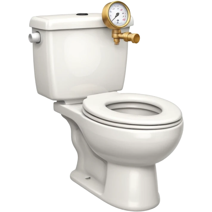 toilet with pressure gauge emoji