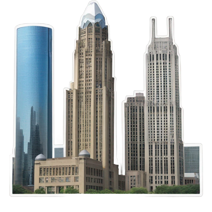 Detroit skyline  emoji