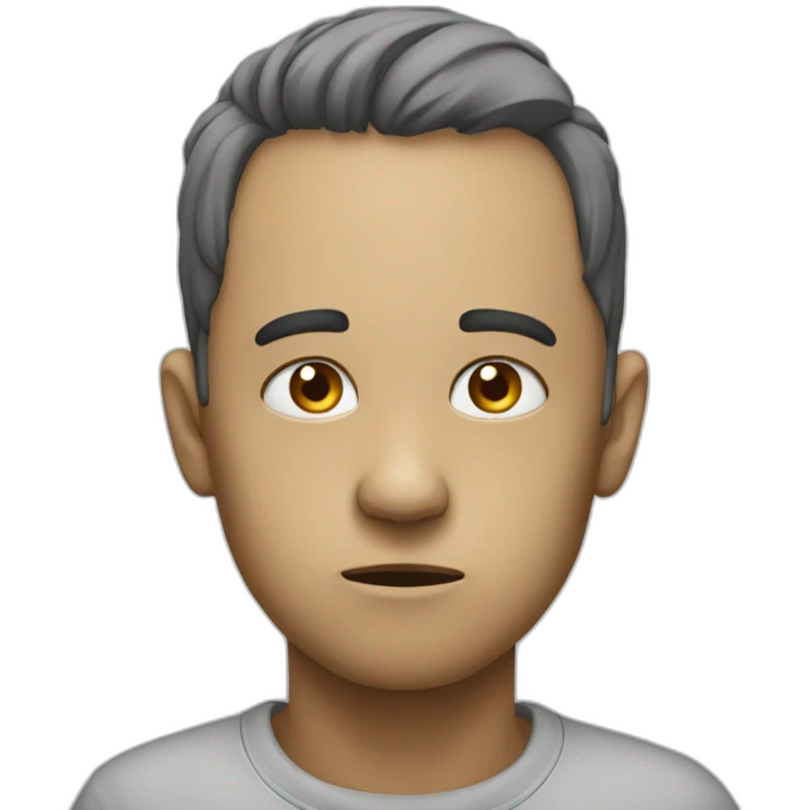 Triste emoji