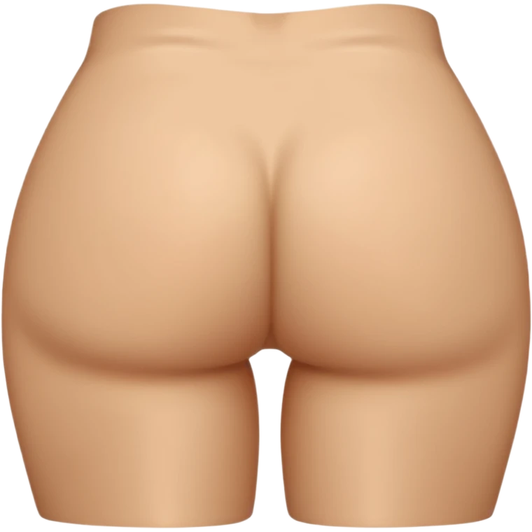 naked woman's butt emoji