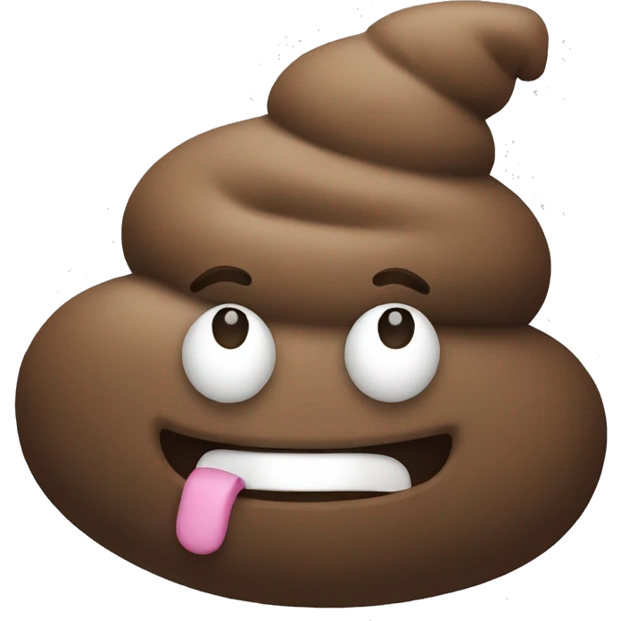 Smiling Poop  emoji