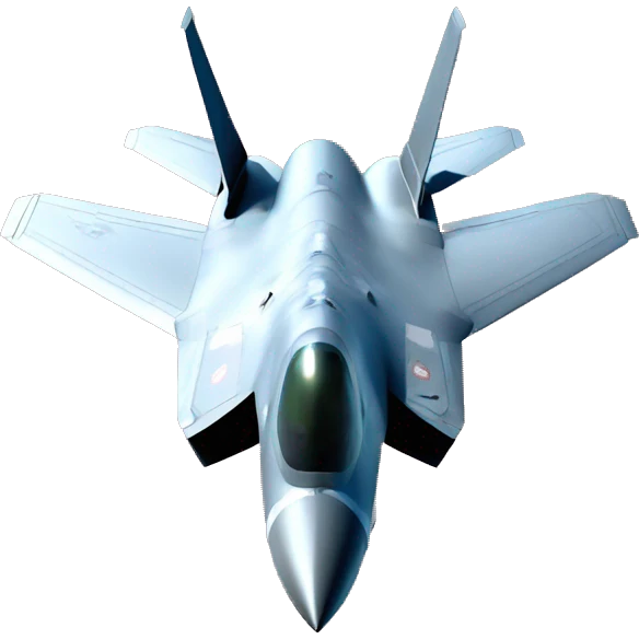 F35 A lightening fighter jet emoji