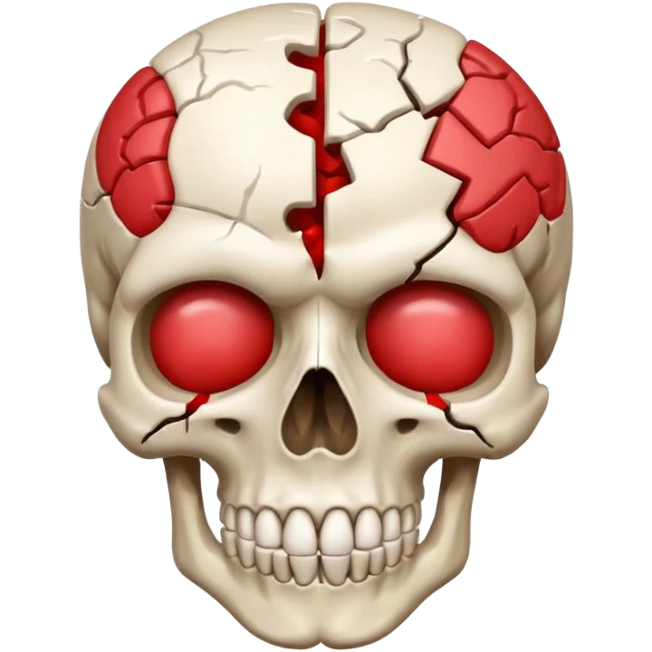 skull with a blown mind emoji