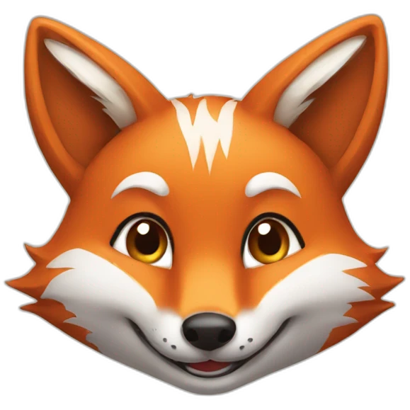 fox smiling emoji