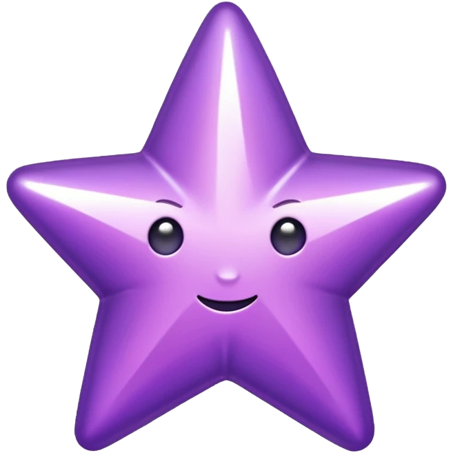 purple star icon emoji