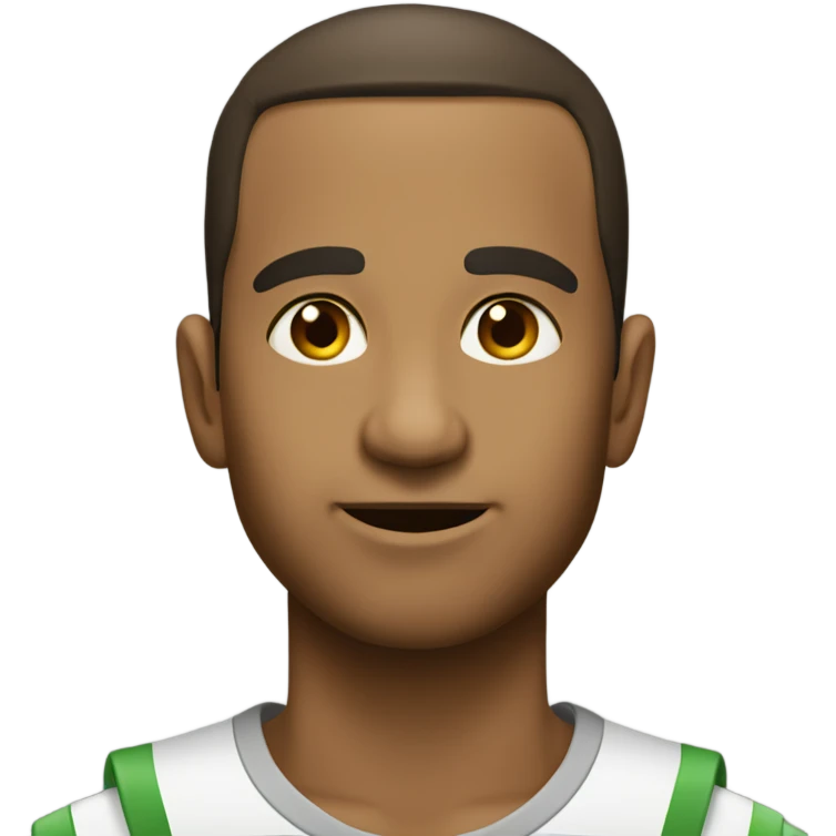 Coração bege emoji