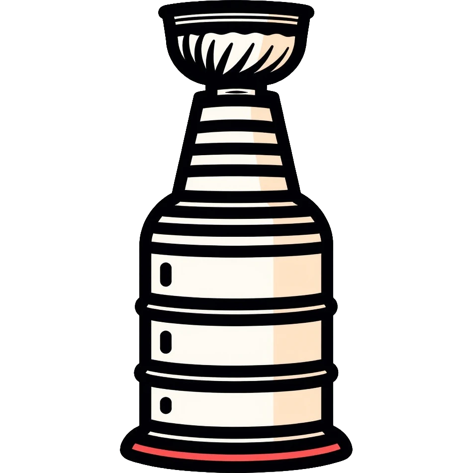 NHL Stanley Cup hockey championship trophy emoji