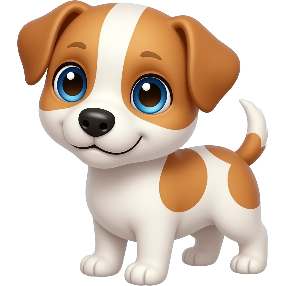 ese perrito con ojos azules emoji