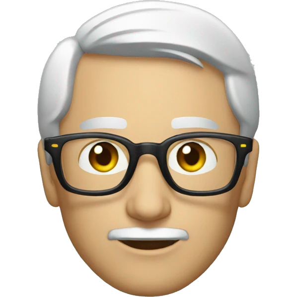 steve jobswearing ar glasses emoji