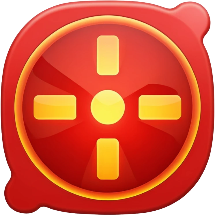 large hotspot sign, bold and clear, suitable for an icon or emoji emoji