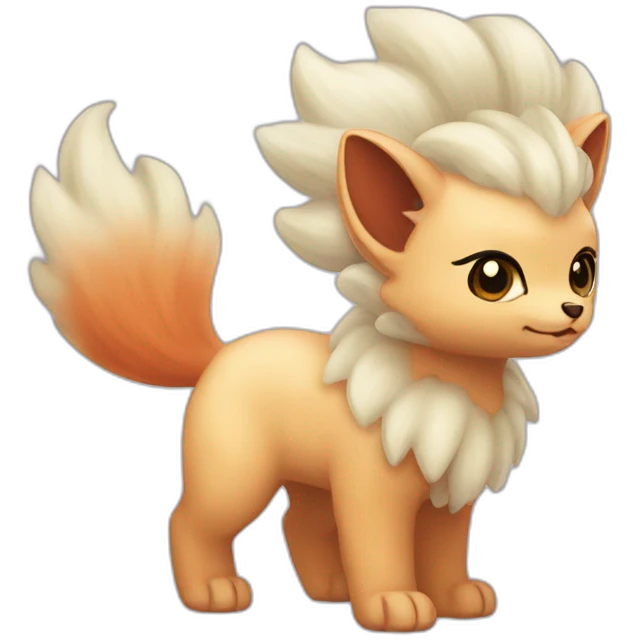 Vulpix and ninetales emoji