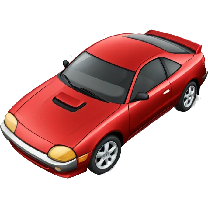 Toyota celica 2000 red emoji