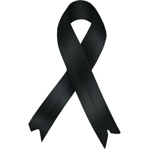 mourning ribbon emoji