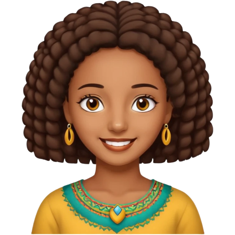 Habesha girl  emoji