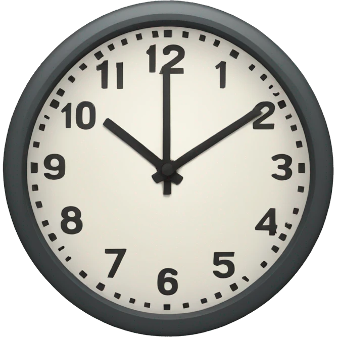 Clock emoji