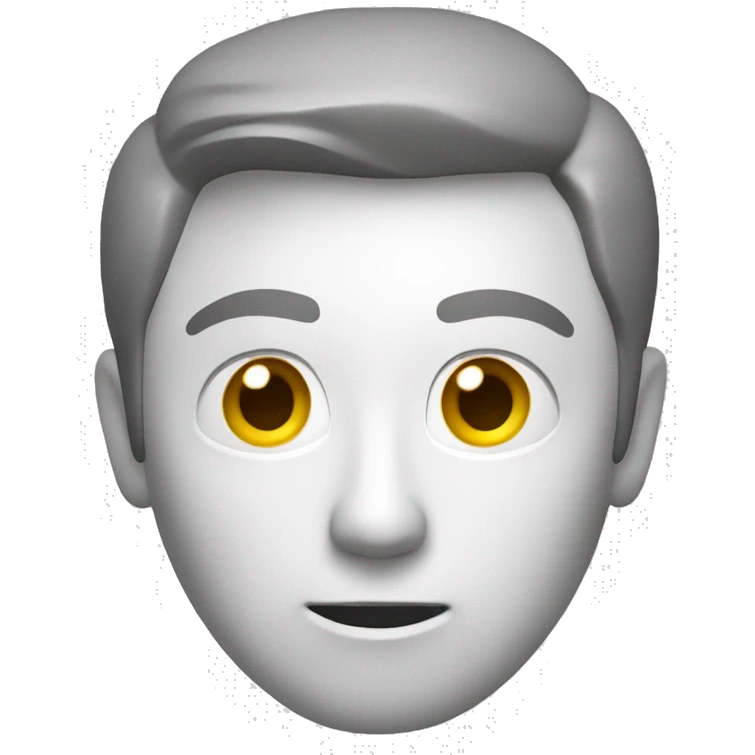 Creating a simple 3D color illustration of the 😑 emoji on a pure white background. The design should feature a neutral face with closed, flat eyes and a straight mouth, conveying a sense of disinterest or annoyance. emoji