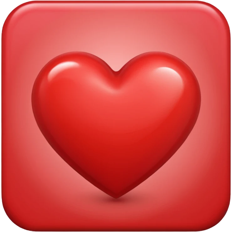 red heart emoji