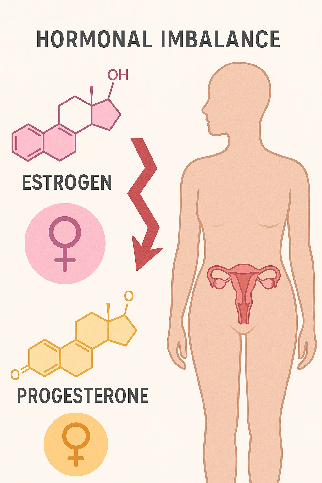 squilibri estrogeno progesterone emoji